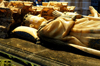 gisants, cathédrale, pamplona