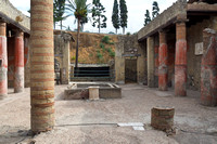 maison relief télèphe, herculanum