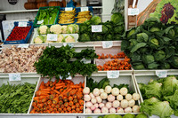 légumes, marché, funchal